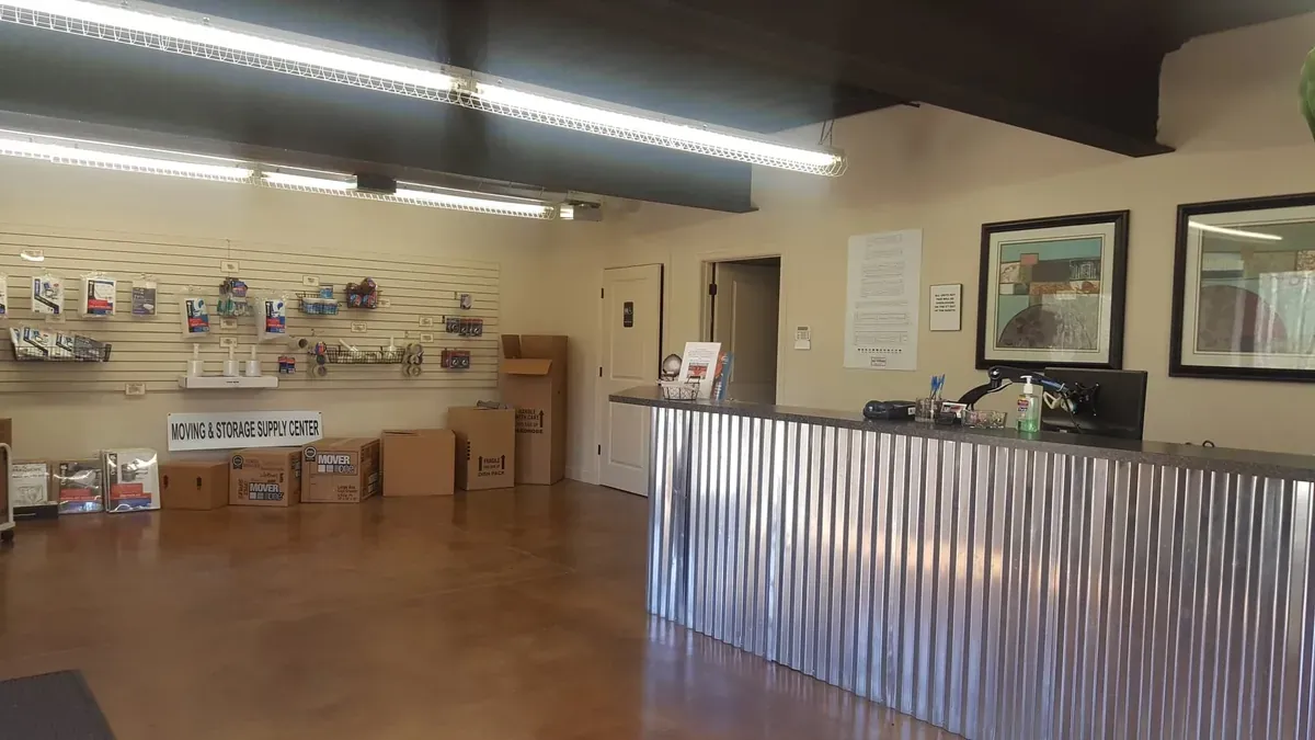 Fieldstown Road Self Storage Front Desk