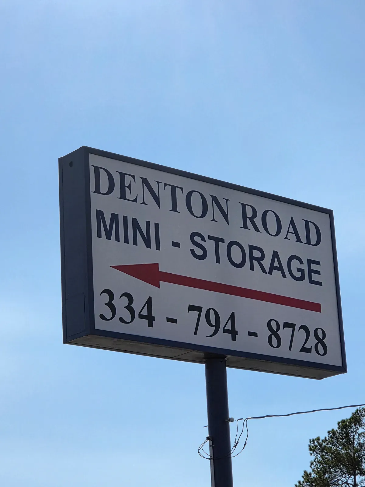 Denton Road Mini Storage Billboard